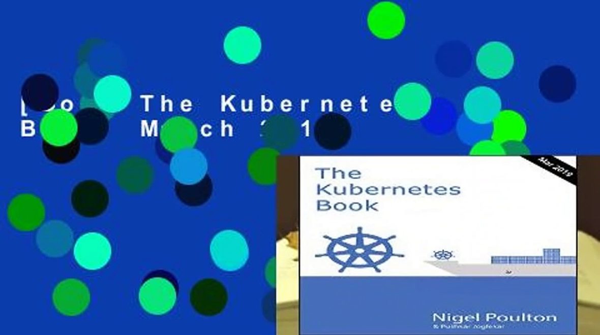 [Doc] The Kubernetes Book: March 2019